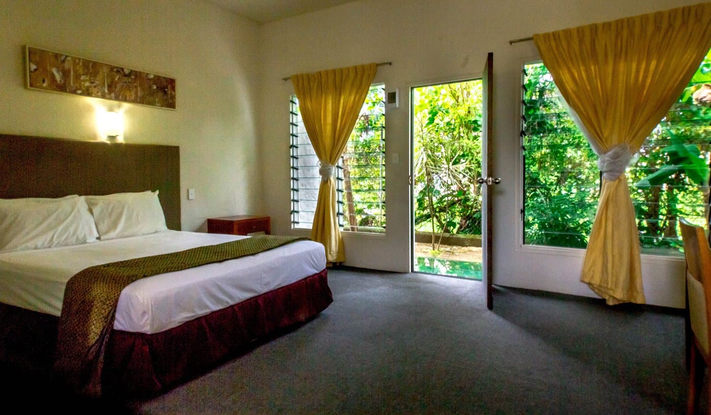 Interior of a Simon's Place guest room